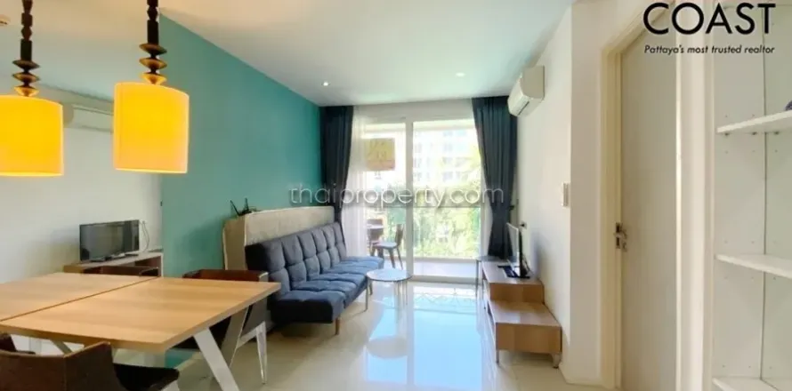 Condominio de 1 dormitorio en Jomtien Beach, Pattaya, Tailandia № 213246