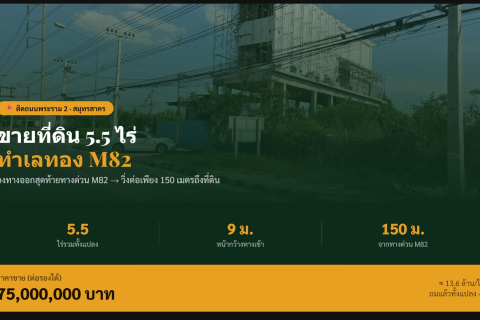 Land in Samut Sakhon, Thailand 8800 sq.m. № 170758 - photo 2