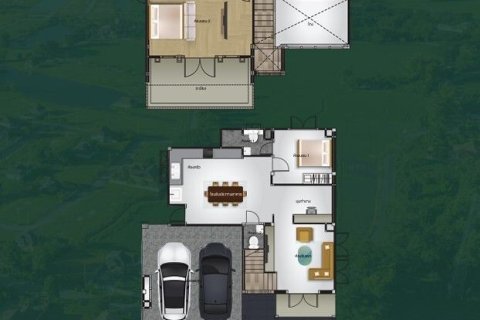 Дом в Сан-Сая, Таиланд с 3 спальнями  № 156085 - фото 6