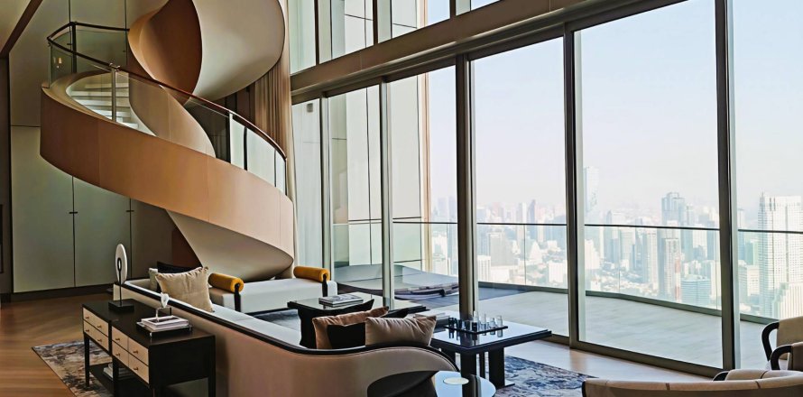 Penthouse in Bangkok, Thailand 4 bedrooms № 180436