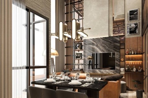 Дуплекс в Бангкоке, Таиланд с 1 спальней  № 114656 - фото 1