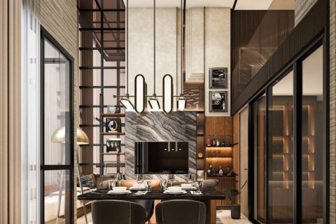 Дуплекс в Бангкоке, Таиланд с 2 спальнями  № 114654 - фото 4