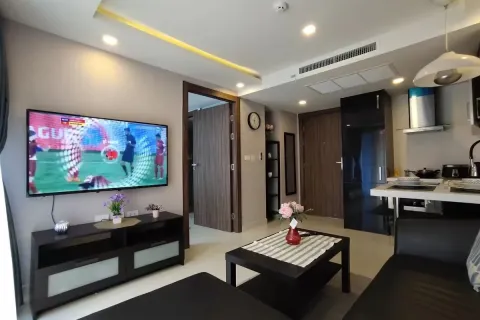 คอนโดมิเนียมในพัทยา, ประเทศไทย, 1 ห้องนอน № 210400 - รูปถ่าย 12