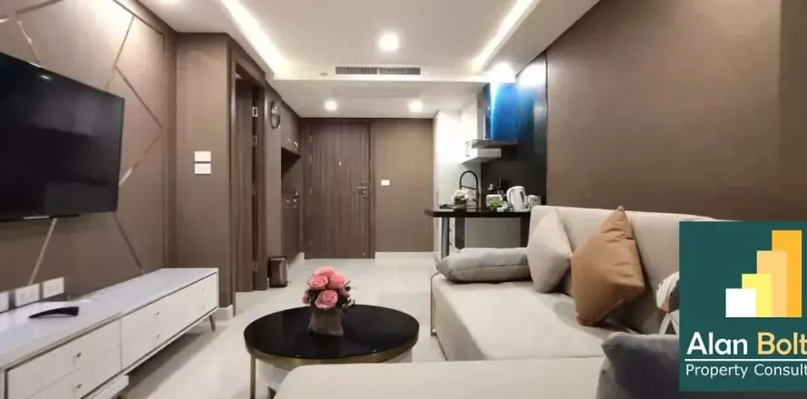 คอนโดมิเนียมในพัทยา, ประเทศไทย, 1 ห้องนอน № 210400