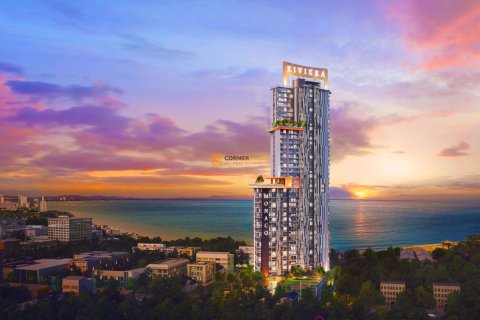 Condo sur Jomtien Beach, Pattaya, Thaïlande, 1 chambre № 204973 - photo 11