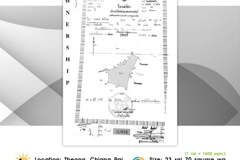 Земельный участок в Чианграе, Таиланд 36800м2 № 172021 - фото 8