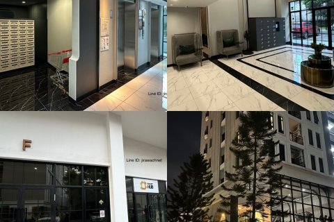 Studio dans le Condo à Din Daeng, Bangkok, Thaïlande  № 138608 - photo 9