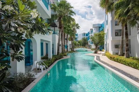 Кондоминиум с 2 спальнями в Хуа Хине, Таиланд № 136609 - фото 29