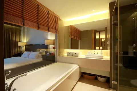 Кондоминиум с 2 спальнями в Хуа Хине, Таиланд № 157194 - фото 12