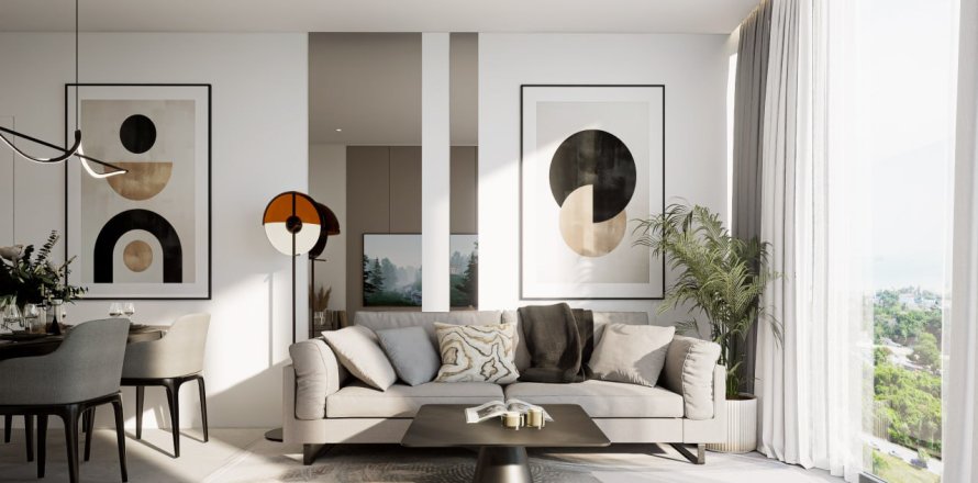 Квартира в Паттайе, Таиланд с 3 комнатами  № 134138