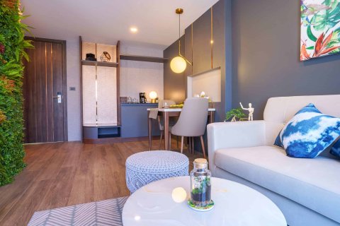 Кондоминиум с 1 спальней в Паттайе, Таиланд № 166744