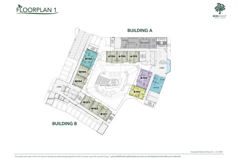 Condo à Pattaya, Thaïlande, 1 chambre  № 166744 - photo 17