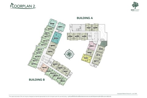 Condo à Pattaya, Thaïlande, 1 chambre  № 166746 - photo 16