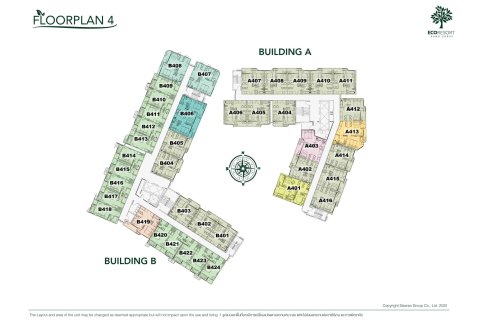 Condo à Pattaya, Thaïlande, 2 chambres № 166742 - photo 16