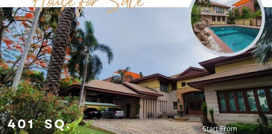 Дом в Самутпракане, Таиланд с 3 спальнями  № 159559