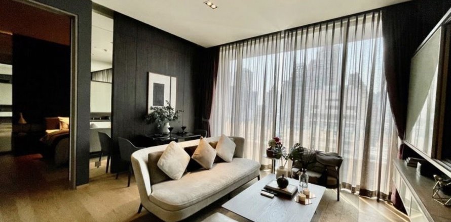 Studio dans le Condo à Bang Rak, Bangkok, Thaïlande  № 159562