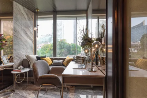 Condo in Watthana, Bangkok, Thailand, 3 bedrooms  № 159565