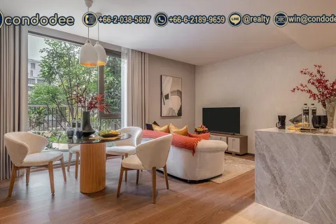 Condo à Watthana, Bangkok, Thaïlande, 2 chambres  № 201123