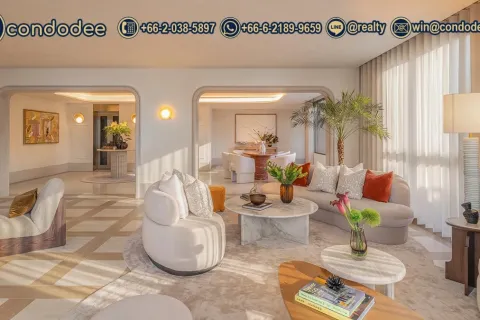 Condo in Watthana, Bangkok, Thailand, 3 bedrooms  № 201124 - photo 6