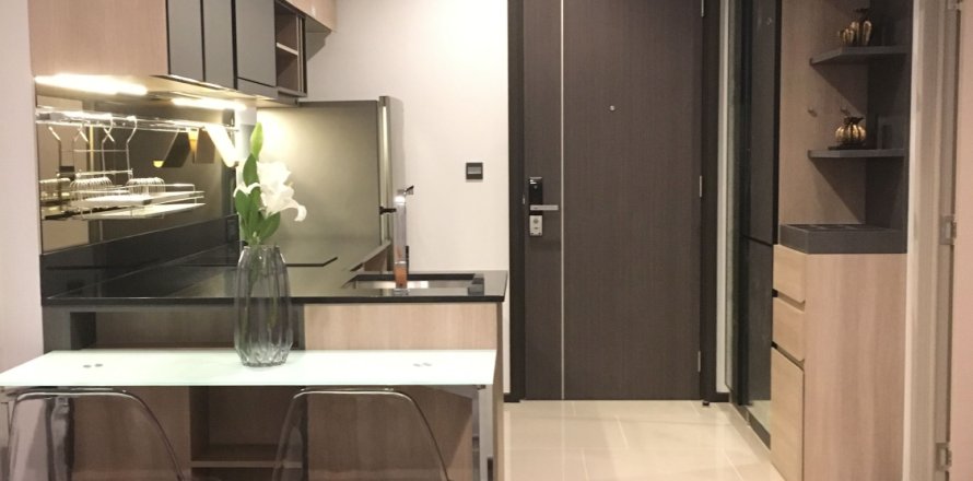 Studio in the Condo in Din Daeng, Bangkok, Thailand  № 169344