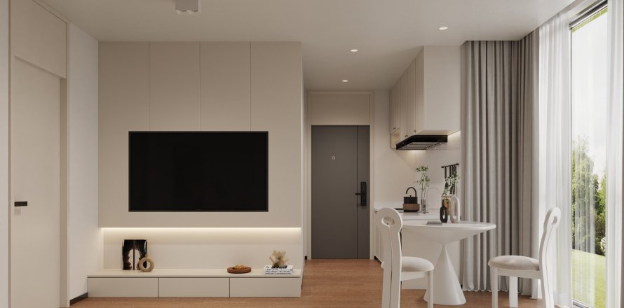 Квартира в One World One Home Condominium, Пхукет, Таиланд с 2 комнатами  № 176697