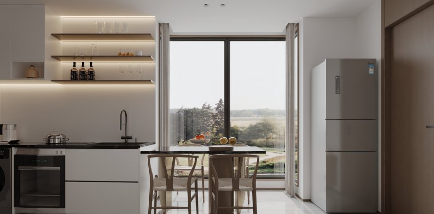Квартира в One World One Home Condominium, Пхукет, Таиланд с 3 комнатами  № 176701