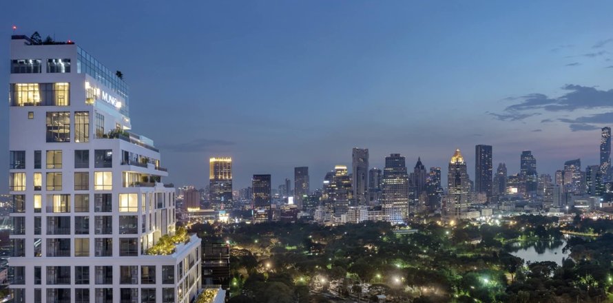 Condo à Bangkok, Thaïlande, 2 chambres № 177790
