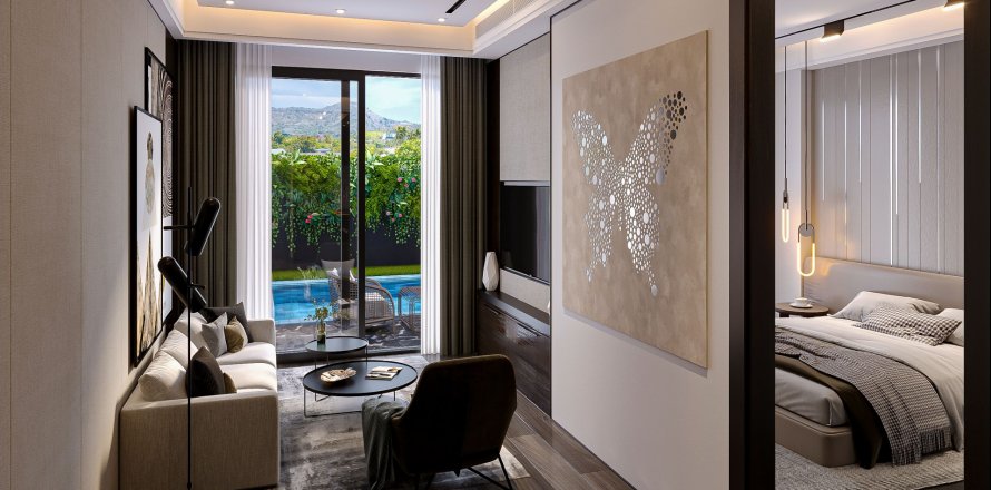 Condo à Phuket, Thaïlande, 2 chambres  № 145518