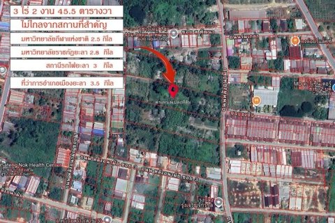 Terrain à Yala, Thaïlande 4800 m2 № 154856 - photo 1