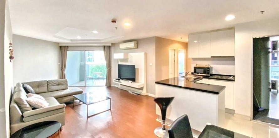 Кондоминиум с 2 спальнями в Хуай Кванге, Бангкок, Таиланд № 119031