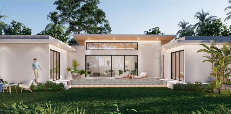 Вилла в Самуи, Таиланд с 3 спальнями  № 119036