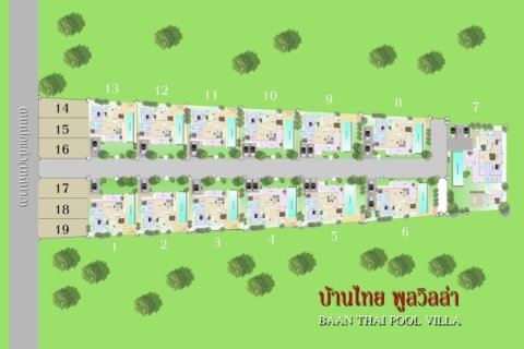 Villa in Hua Hin, Thailand 3 bedrooms № 169795 - photo 13