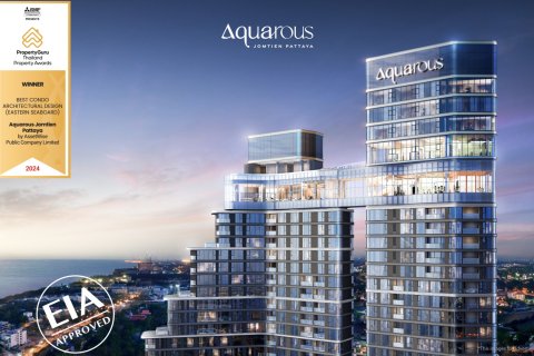 Studio in the Condo in Pattaya, Thailand  № 157780 - photo 1