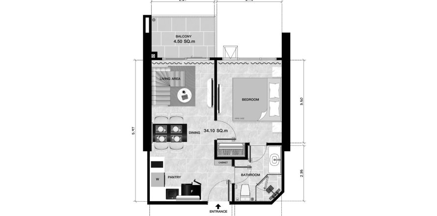 ЖК Copacaban 2 Coral Reef Jomtien в Паттайе, Таиланд № 164962 - фото 1