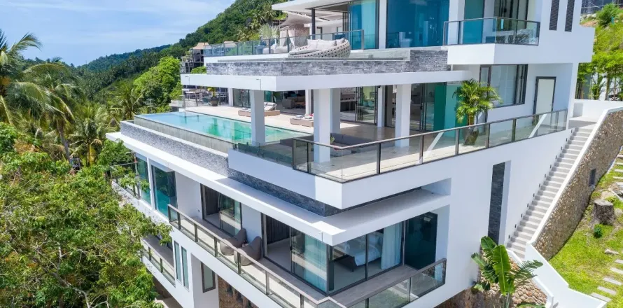 Villa à Ko Samui, Thaïlande 6 chambres № 152047