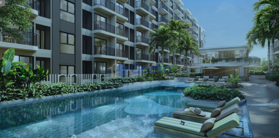 Condo à Pattaya, Thaïlande, 1 chambre № 204643