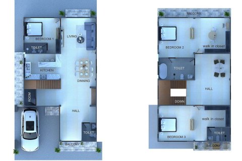 Condo in Chiang Mai, Thailand, 3 bedrooms  № 133459 - photo 5