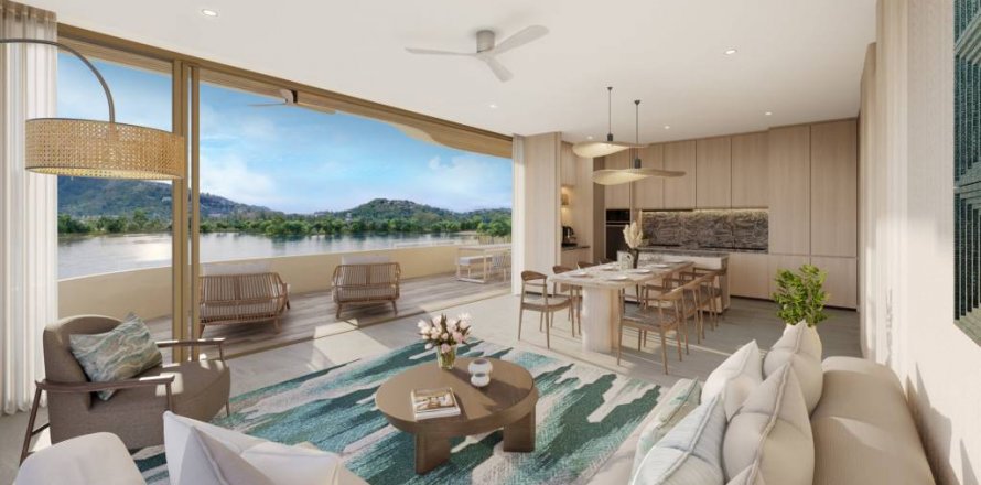 Кондоминиум с 3 спальнями в Банг Тао, Таиланд № 116798