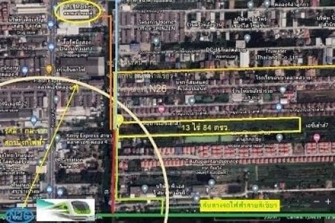 Земельный участок в Бан Лам Лук Ка, Таиланд 20800м2  № 151888 - фото 1