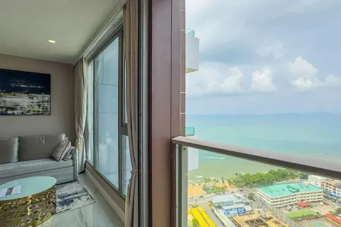 Condominio de 1 dormitorio en Jomtien Beach, Pattaya, Tailandia № 210906 - foto 21