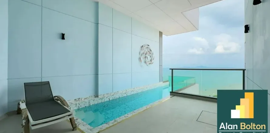 Condominio de 1 dormitorio en Jomtien Beach, Pattaya, Tailandia № 210906