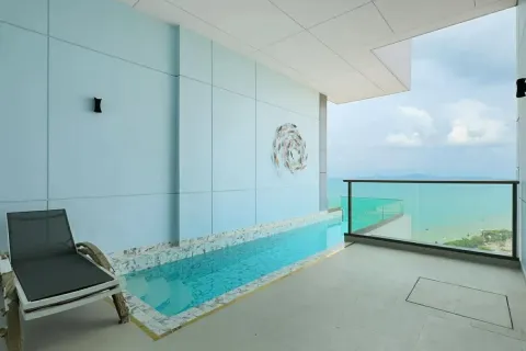 Condominio de 1 dormitorio en Jomtien Beach, Pattaya, Tailandia № 210906 - foto 18