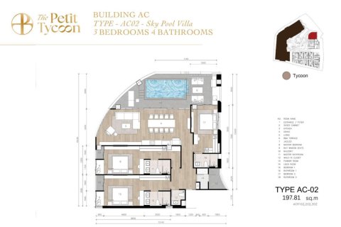 Villa in Bang Tao, Thailand 3 bedrooms № 165225 - photo 17