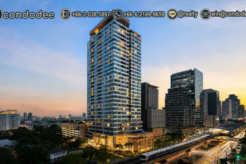 Condo à Sathon, Bangkok, Thaïlande, 3 chambres  № 201426 - photo 9