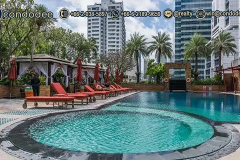 Condo à Sathon, Bangkok, Thaïlande, 3 chambres  № 201426 - photo 7