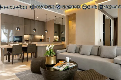 Condo à Bangkok, Thaïlande, 1 chambre № 201423 - photo 2