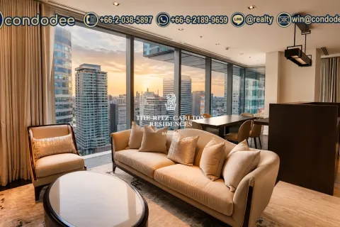 Condo in Sathon, Bangkok, Thailand, 3 bedrooms № 201424