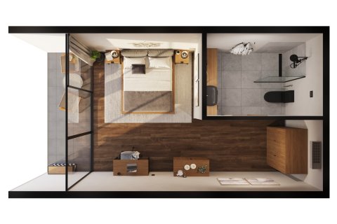 Wohnung in Koh Pha Ngan, Thailand 1 Schlafzimmer № 222725 - Foto 15