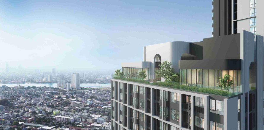 Condo à Thonburi, Bangkok, Thaïlande, 2 chambres № 183758