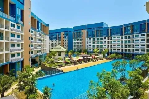 Condo sur Jomtien Beach, Pattaya, Thaïlande, 1 chambre № 210543